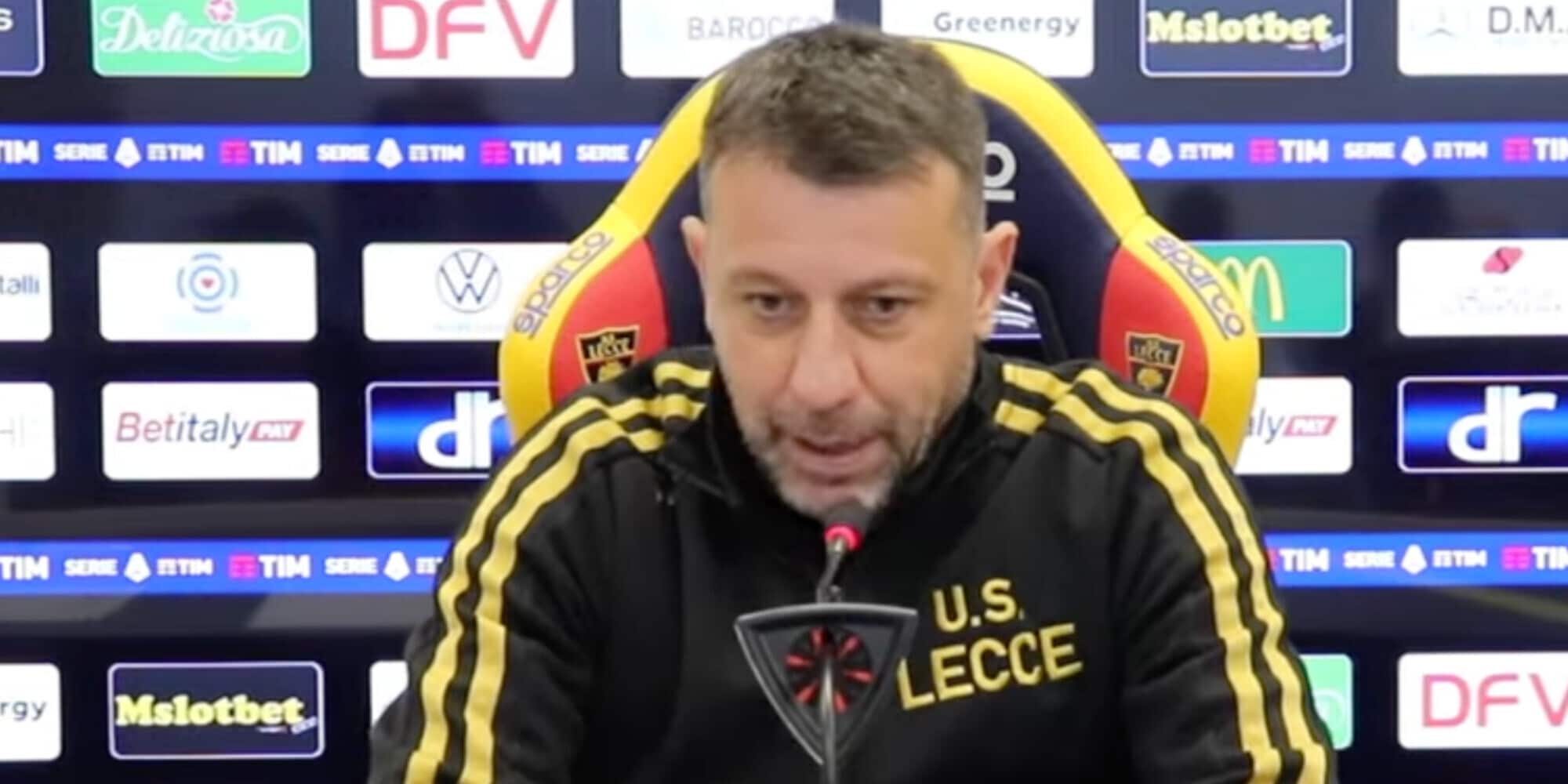 D'Aversa e la crisi di Krstovic: "Anormali i tre gol nelle prime tre"