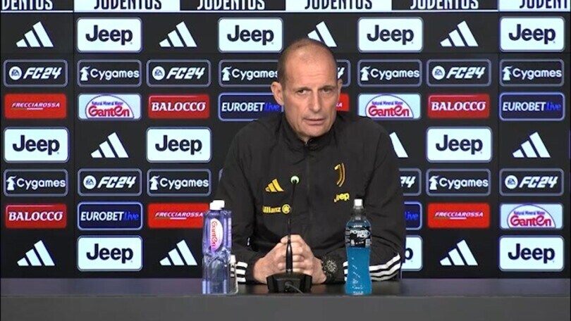 Allegri: "Noi dobbiamo chiudere il girone d'andata nel miglior modo possibile"
