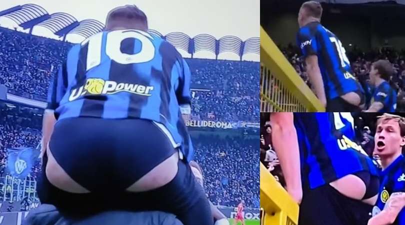 Ricchi, ricchissimi…praticamente in mutande: l’euforia di Frattesi per il gol Inter