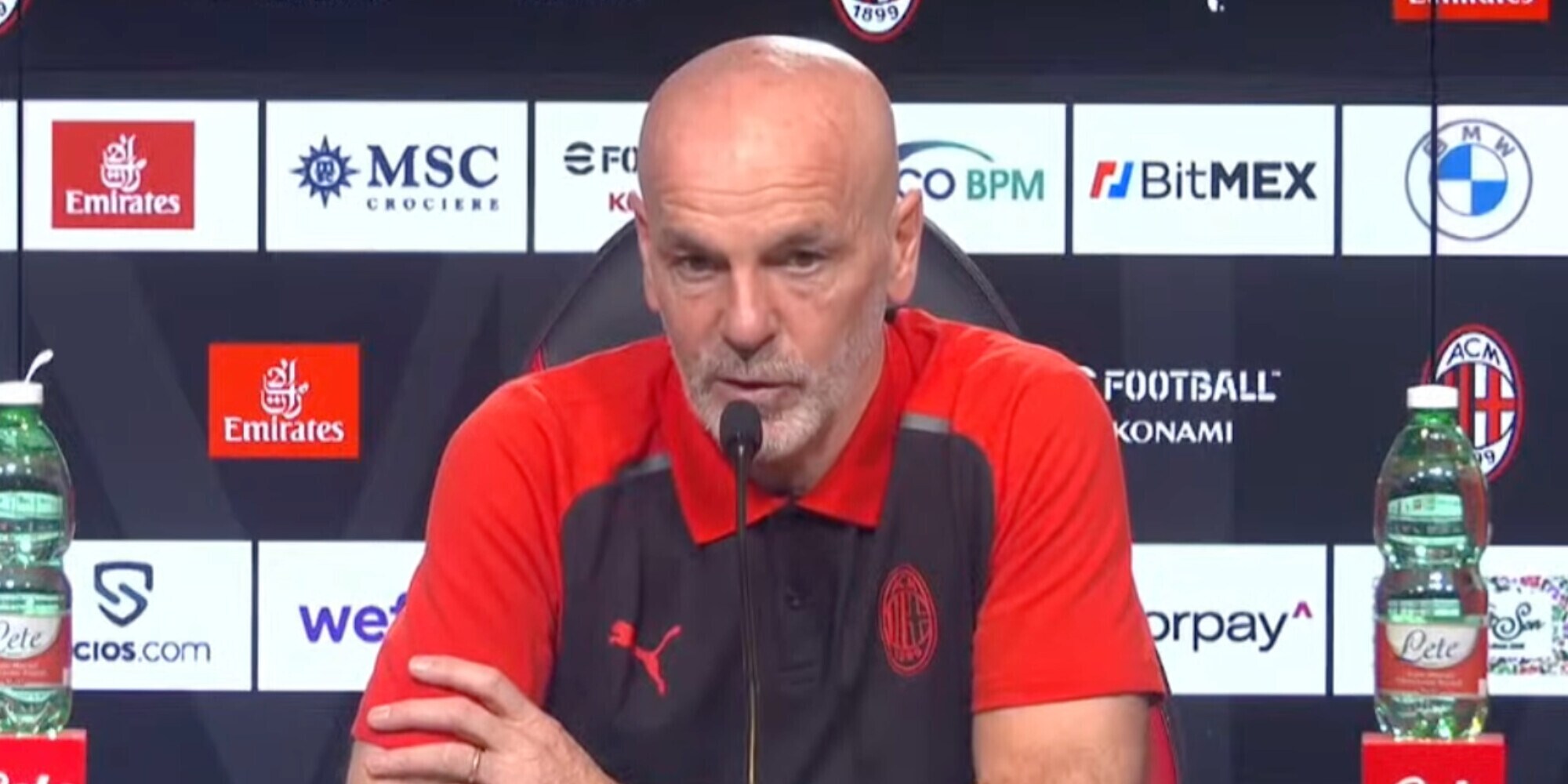 Pioli sul futuro del Milan: "Settimana decisiva? Vedremo dopo la Roma"