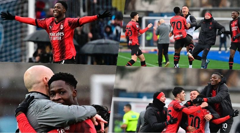 Super Traorè, gioia infinita per il primo gol in Serie A: che abbraccio con Pioli e i compagni!