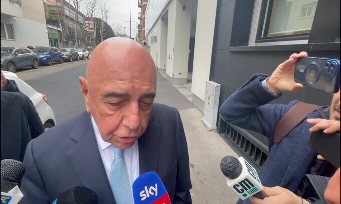 Galliani: "Mercato? Prima vediamo come sta Di Gregorio"