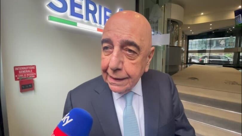 Galliani: "Var? Non è come il tennis che c'è un computer"