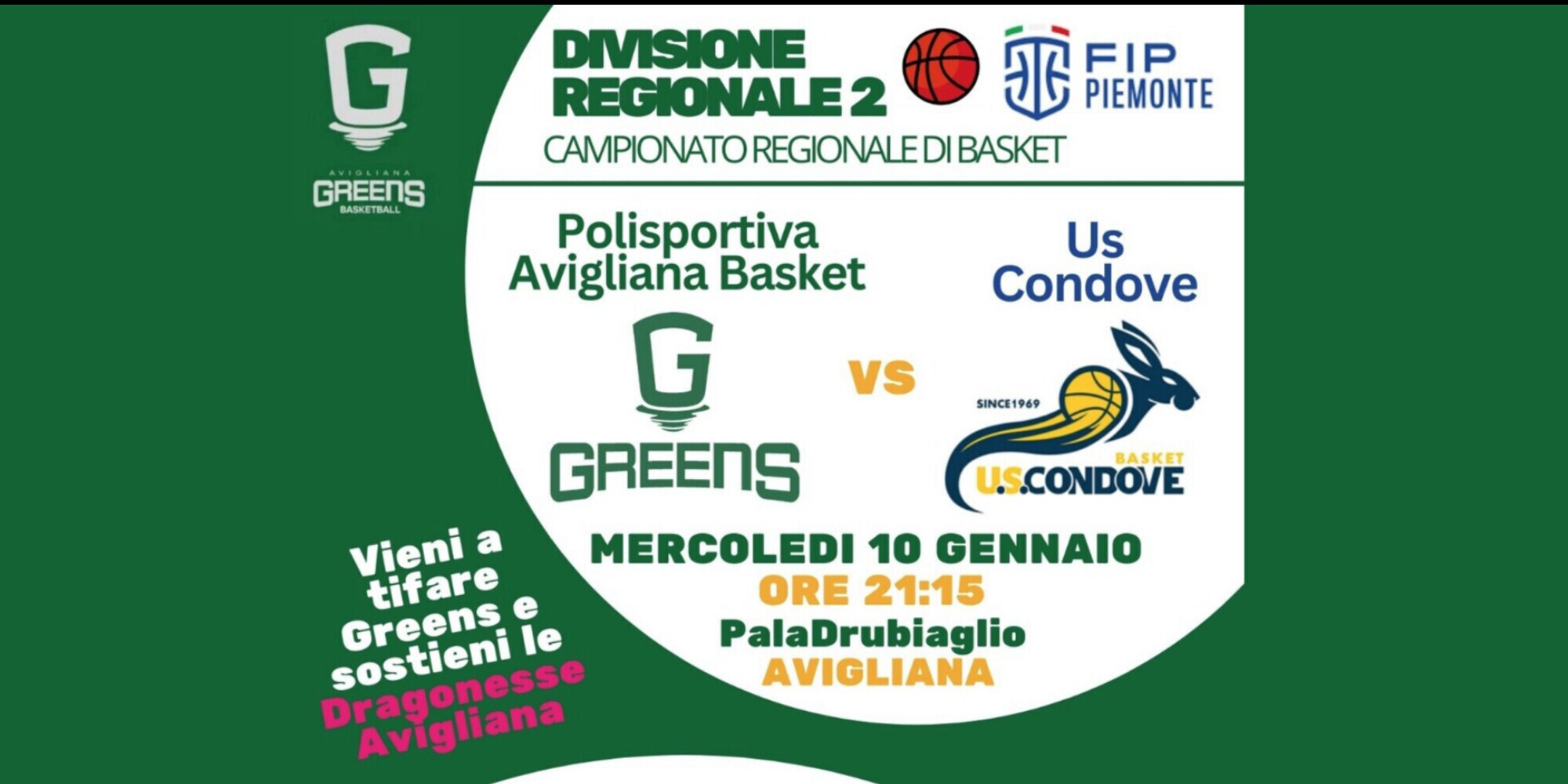 La Polisportiva Avigliana si muove in aiuto dell’Associazione Dragonesse