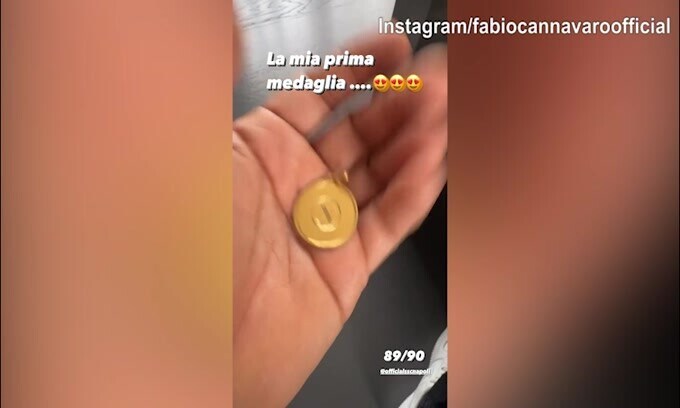 Cannavaro, quante medaglie!