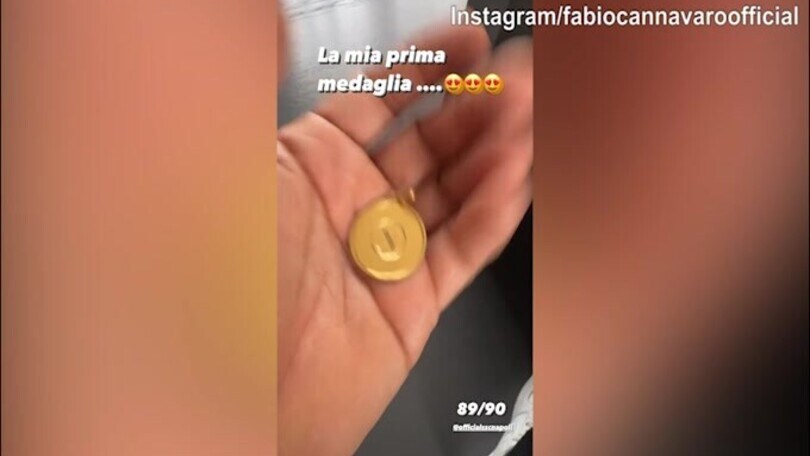 Cannavaro, quante medaglie!