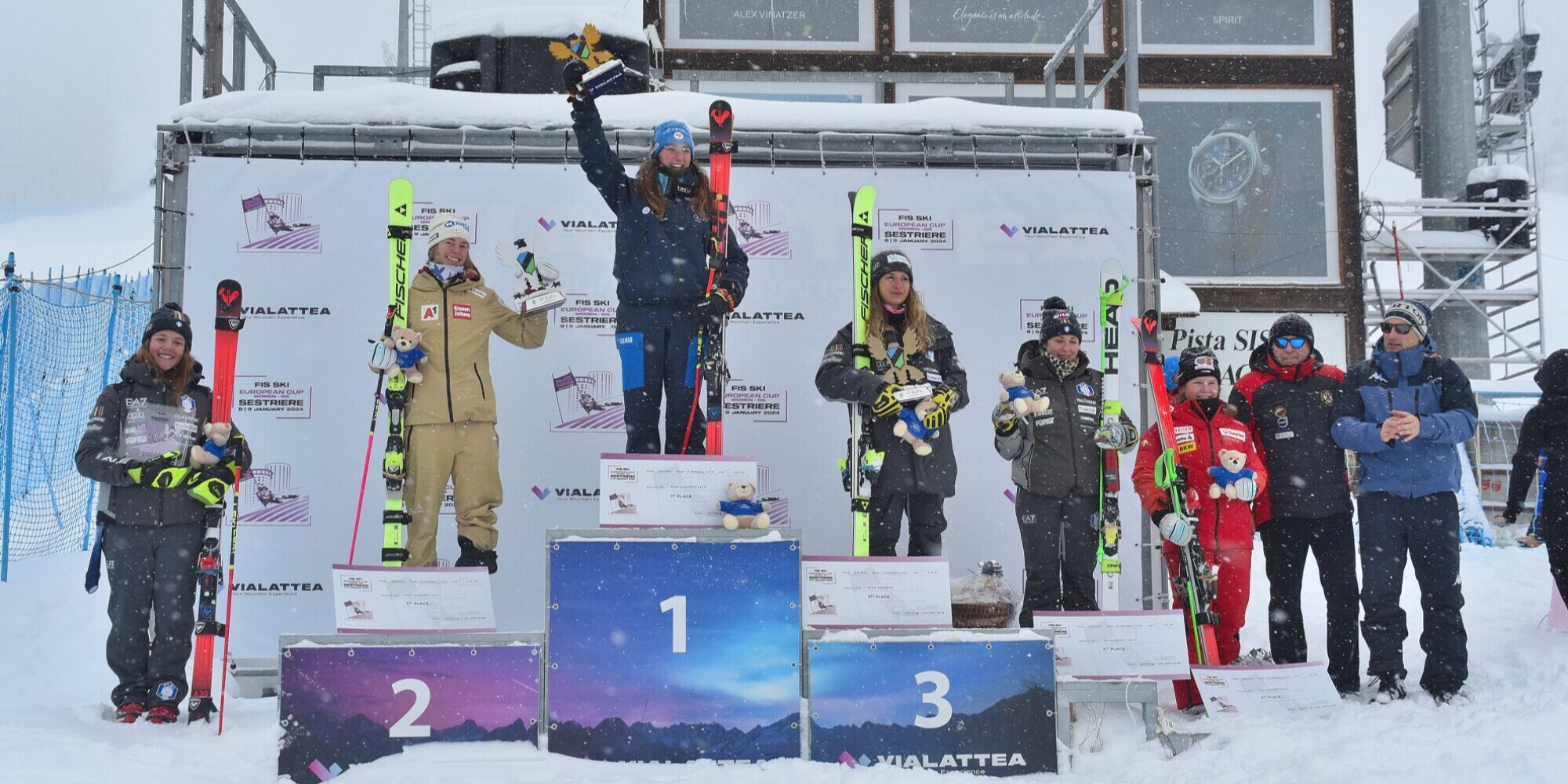 Seconda giornata di Coppa Europa a Sestriere