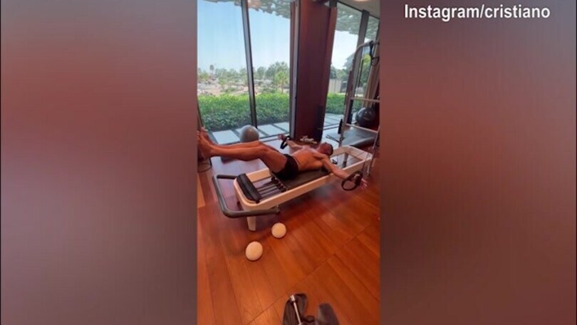 CR7, nuovo giorno di allenamenti