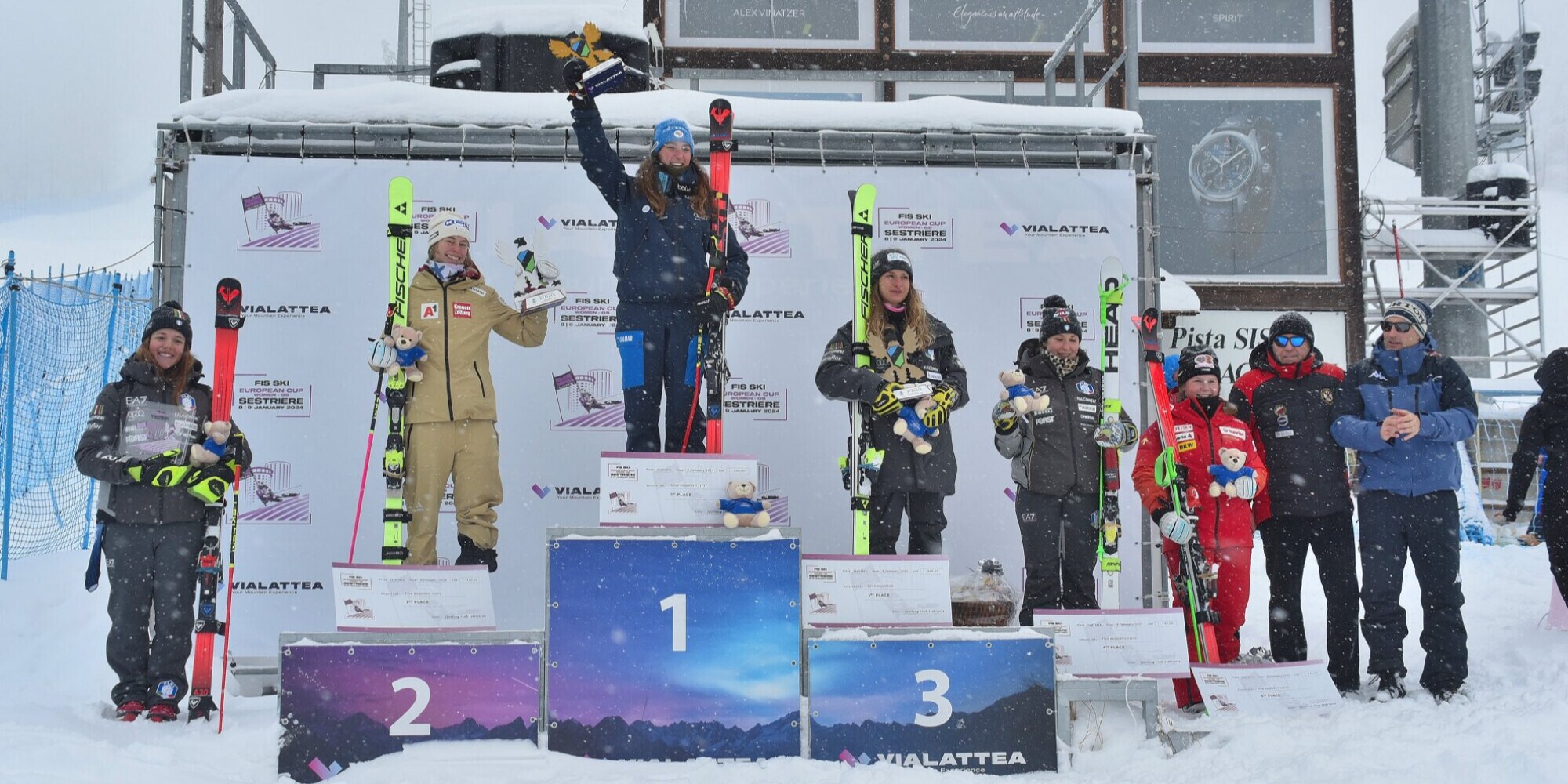 FISI-AOC: i risultati del secondo Gigante di Coppa Europa a Sestriere e dello Slalom di Val Palot
