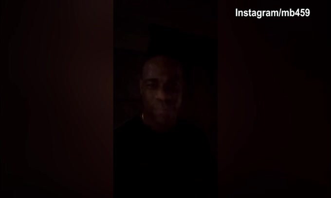 Balotelli, cyclette serale per il calciatore