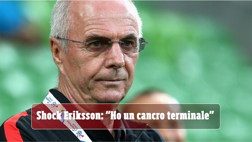 Dramma Eriksson: "Mi resta un anno di vita"
