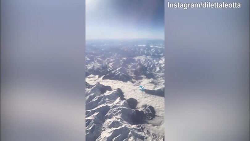 Diletta Leotta, panorama fantastico dall'alto