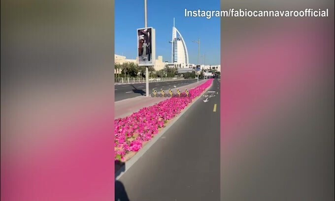 Giro in bicicletta per Fabio Cannavaro