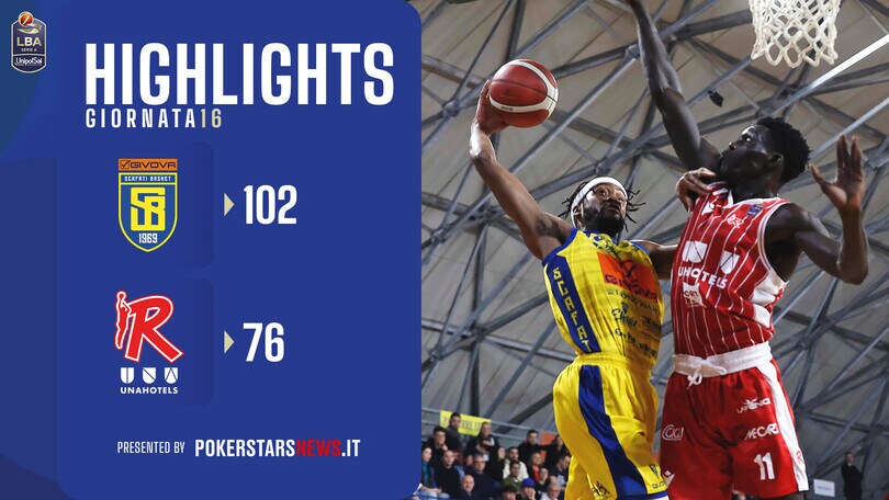 Givova Scafati Basket - UNAHOTELS Reggio Emilia