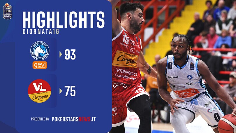 Generazione Vincente Napoli Basket - Carpegna Prosciutto Pesaro