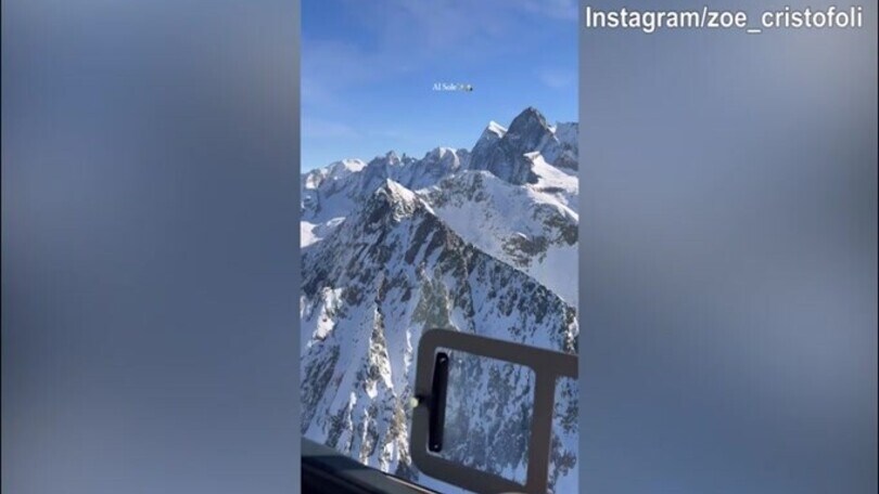 Lunedì in montagna per Zoe e Theo