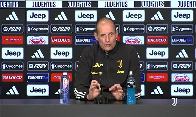 Allegri: "Il mercato non l'ho mai commentato..."