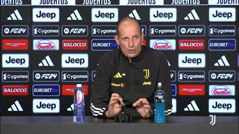 Allegri: "Il mercato non l'ho mai commentato..."