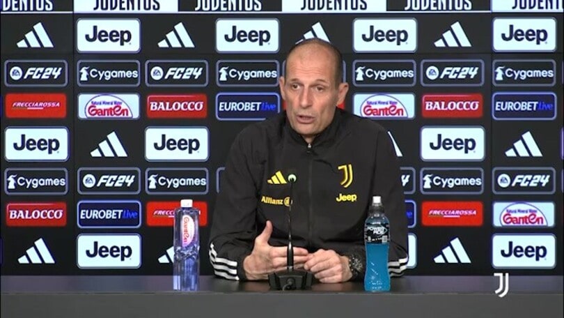 Allegri: "Rispetto all'Inter noi abbiamo un percorso diverso"