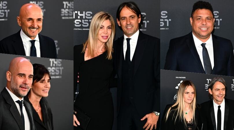 Da Inzaghi e Ronaldo a Spalletti e Guardiola: parata di stelle al Fifa The Best Awards 2023