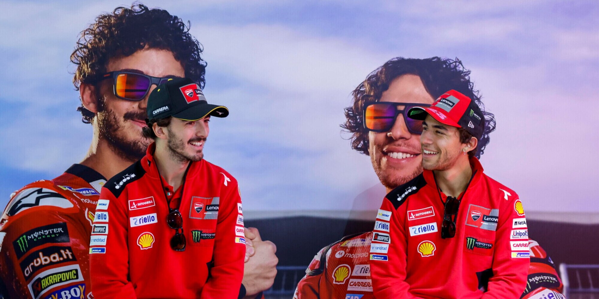 Da Bagnaia a Bastianini: Ducati svela il team 2024 a Madonna di Campiglio
