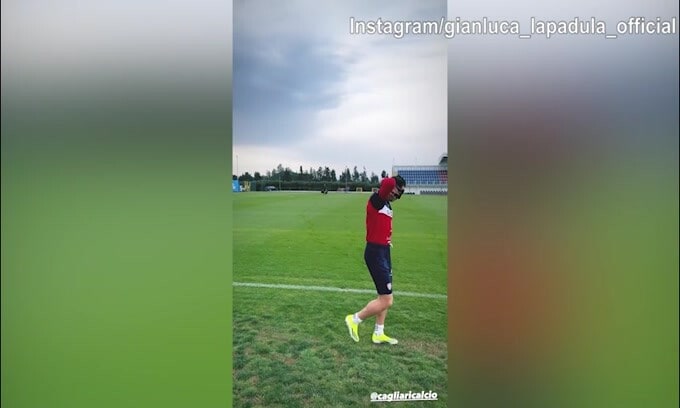 Cagliari, lavoro personalizzato per Gianluca Lapadula