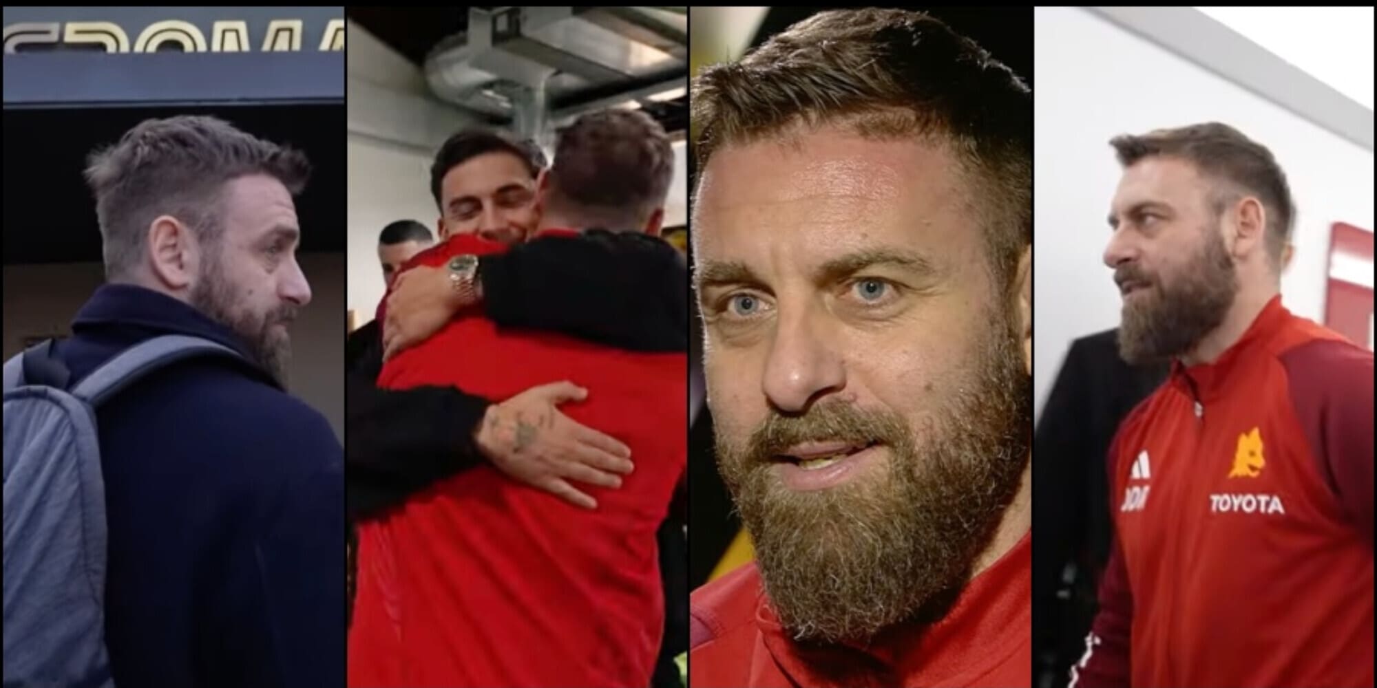 De Rossi: "Roma, sei forte! Trigoria uno shock". Il contratto di 6 mesi...