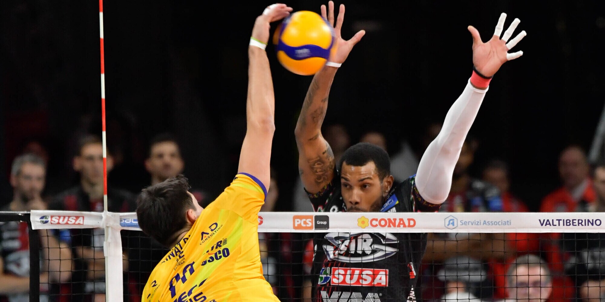 Modena-Perugia, Piacenza-Trento e Civitanova-Milano, giornata di big match