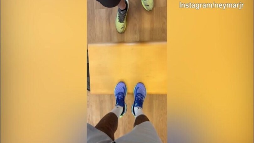 Neymar, la riabilitazione va avanti