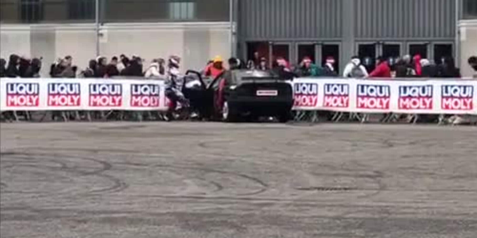 Motor Bike Expo, tragedia sfiorata: auto contro spettatori, 10 feriti