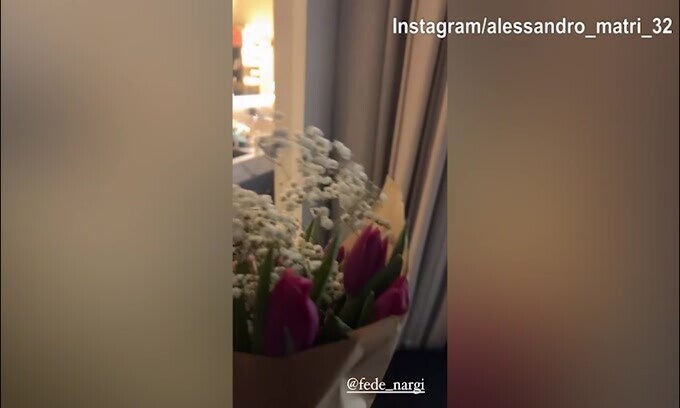 Matri porta i fiori a casa, la reazione di Federica Nargi: "Ma vaf*****o"