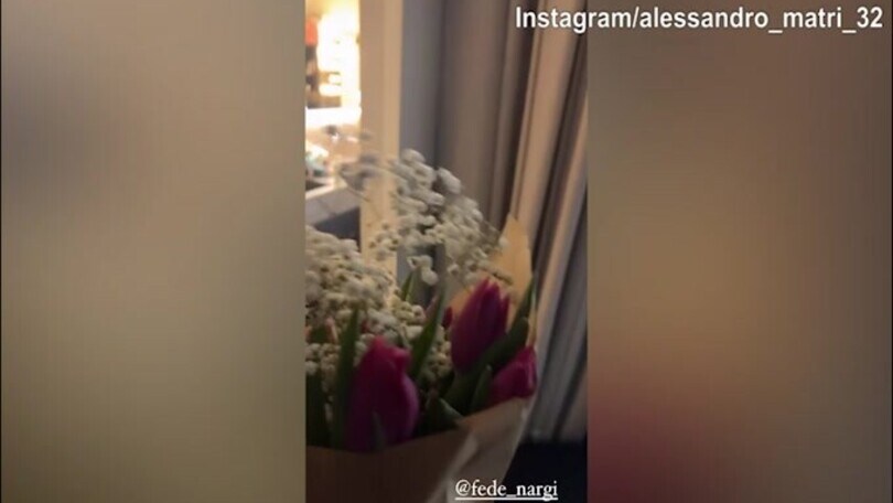 Matri porta i fiori a casa, la reazione di Federica Nargi: "Ma vaf*****o"