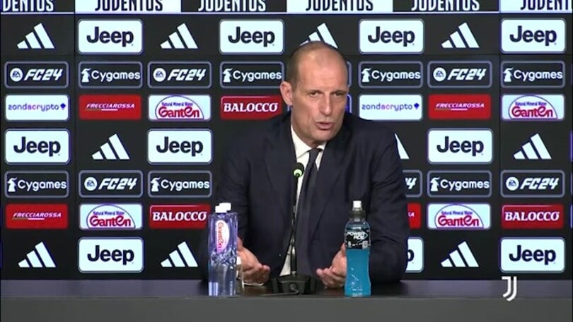 Allegri: "La frase su guardie e ladri? Era una battuta"