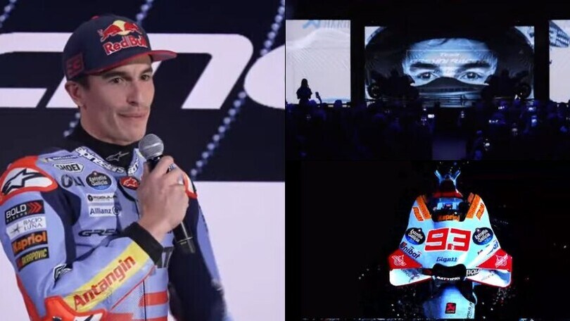 MotoGP, inizia l'avventura Ducati-Marquez: la presentazione Gresini Racing