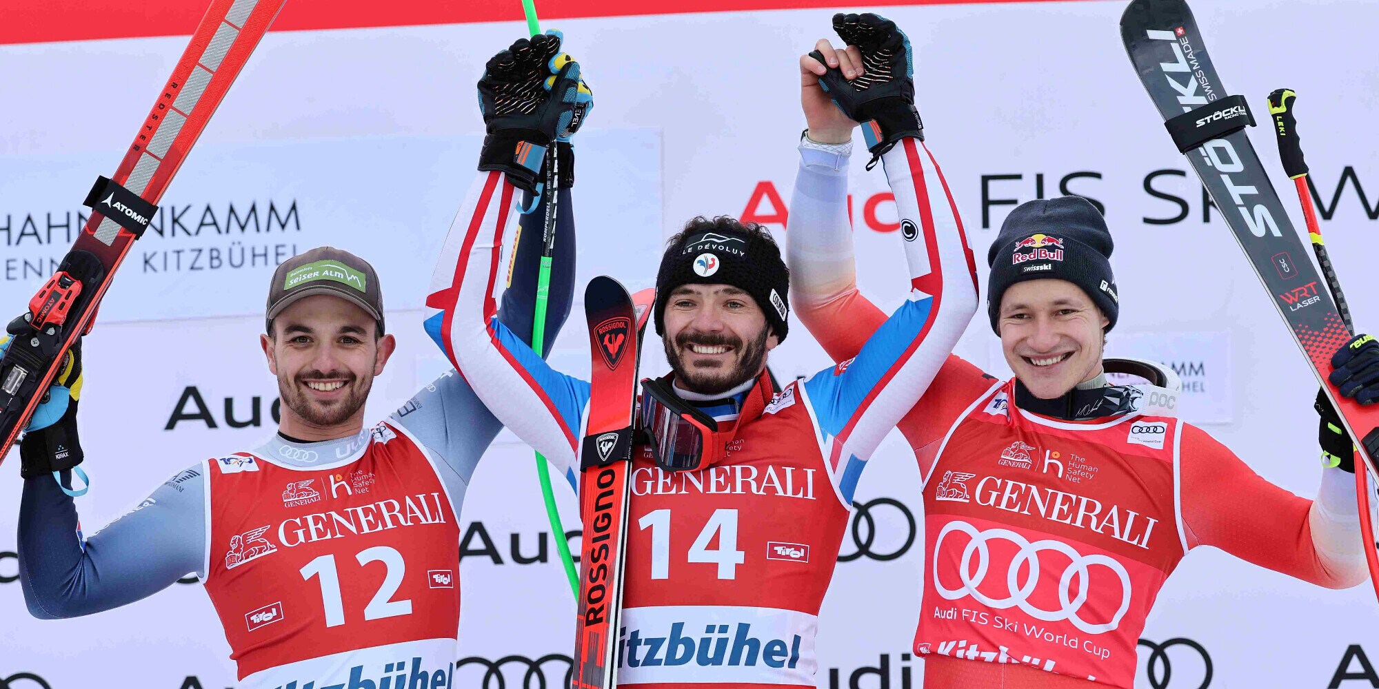FISI-AOC: i risultati delle gare di Kitzbuehel, in Valgrisenche e Artesina