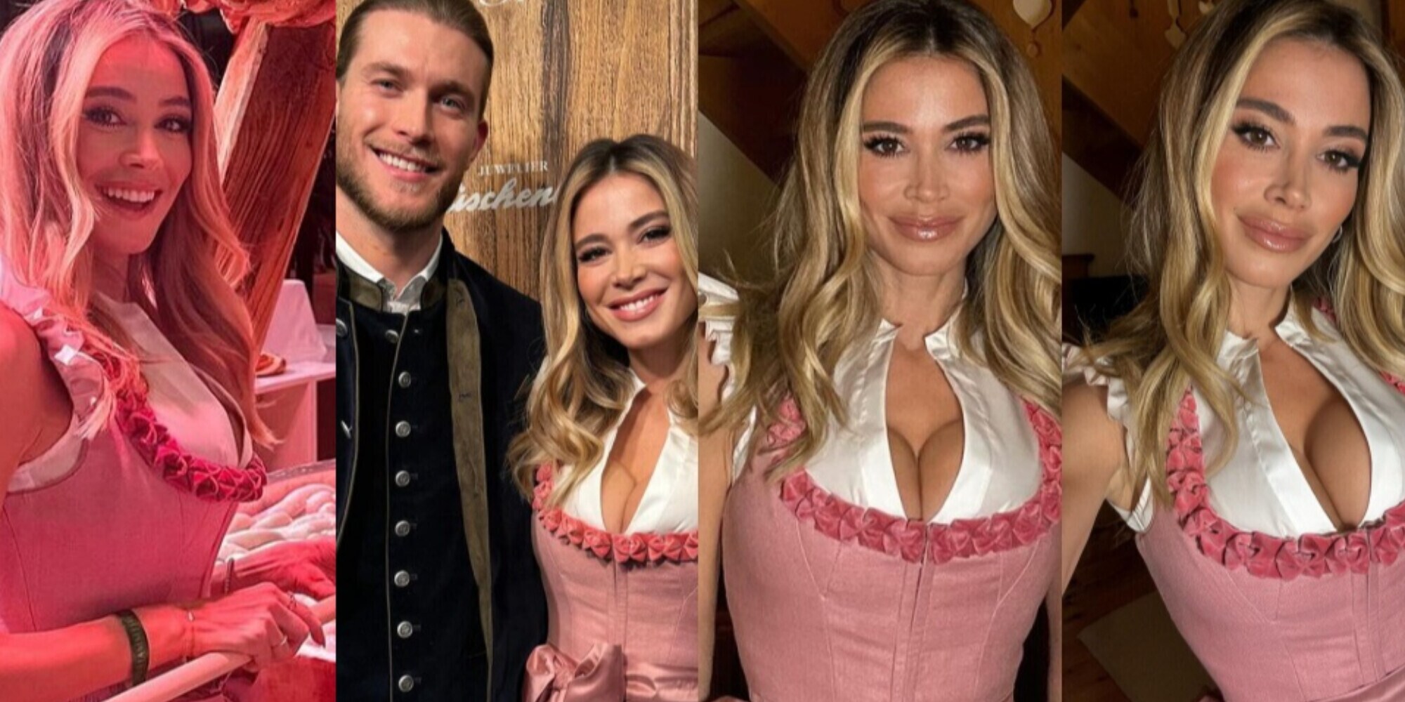 Diletta Leotta in stile tirolese: il 'disagio' quando parla Karius