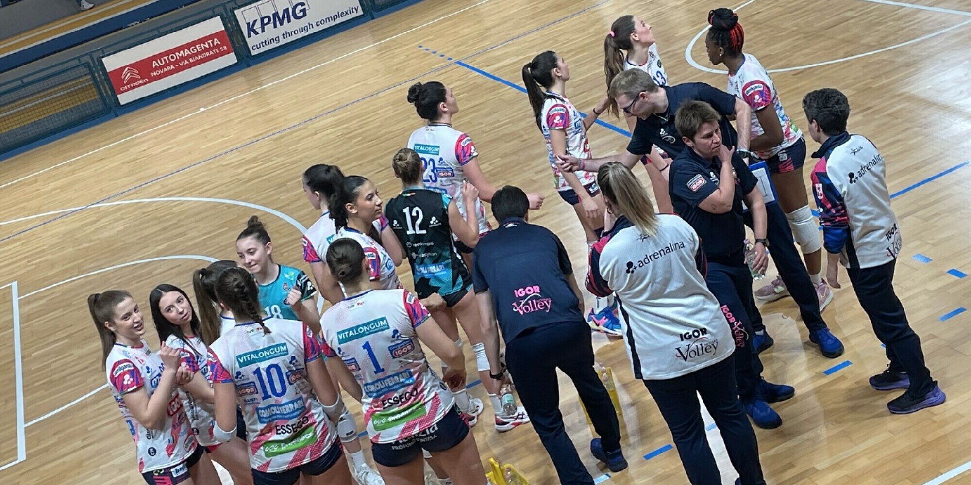 Igor Agil Volley: sfiorato il tie-break contro la capolista Concorezzo