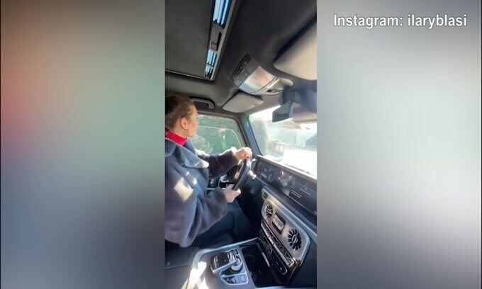 Ilary Blasi alla guida, ma la destinazione?