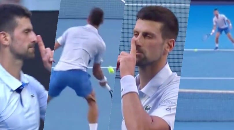 Djokovic show: magia dal fondo contro Fritz e poi zittisce il pubblico
