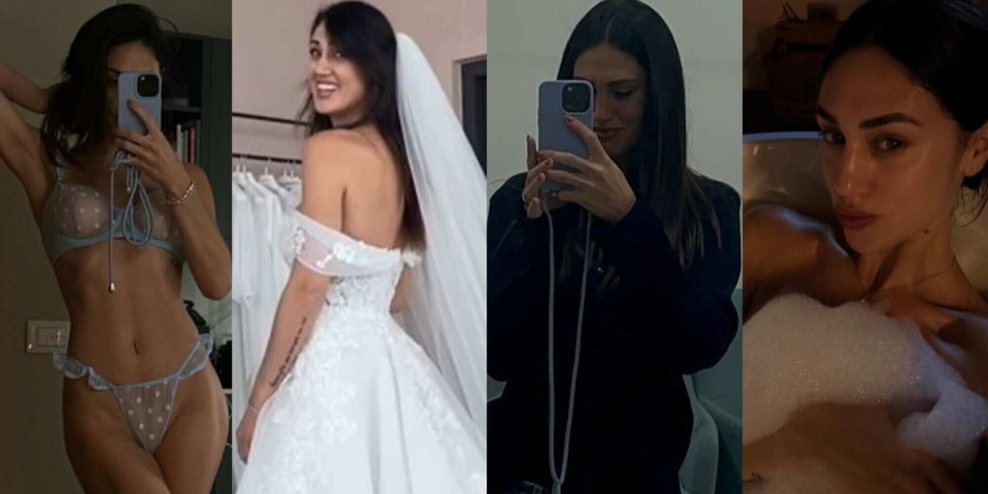 "Ti sei lasciata?", Cecilia Rodriguez prova l'abito da sposa 'in lacrime'
