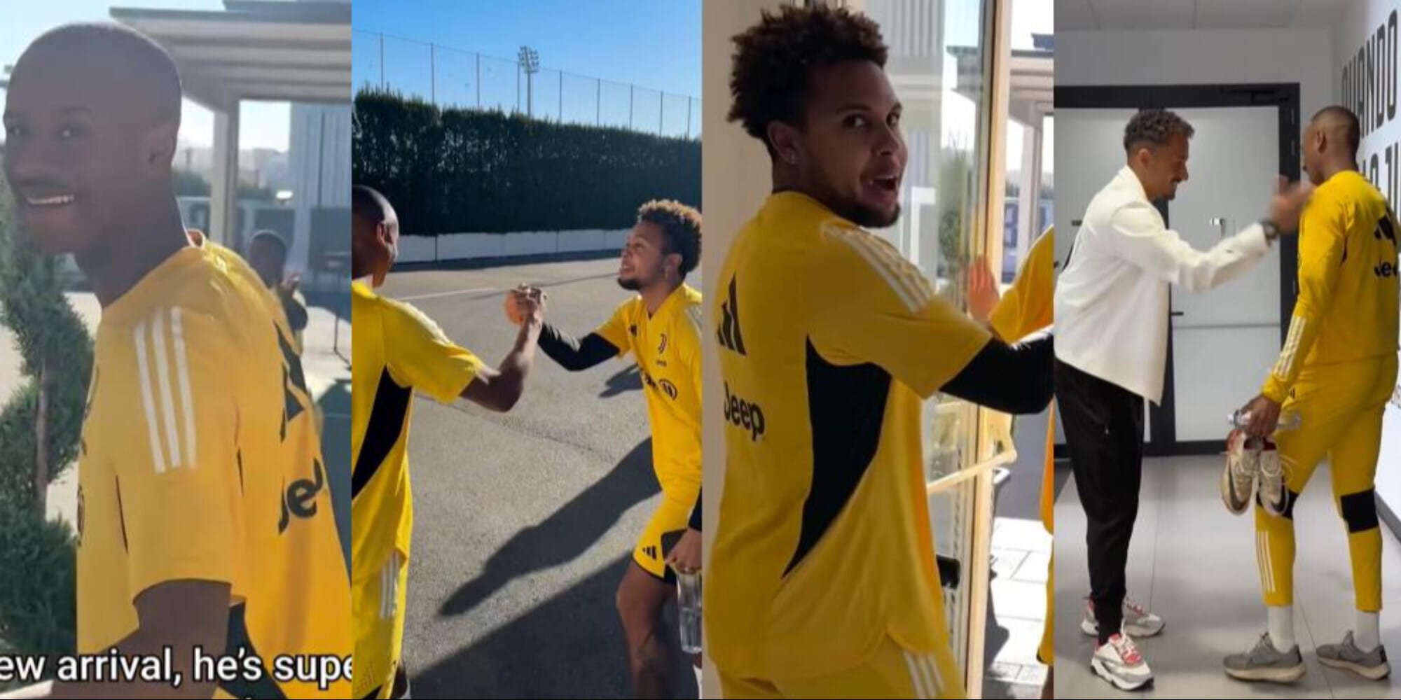 Serietà Danilo, mascotte McKennie: Djaló e i sorrisi del primo giorno Juve