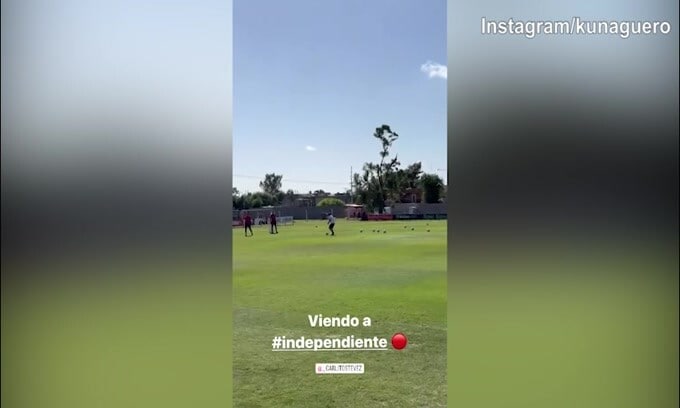Independiente, Aguero ritrova il suo "amico" Tevez