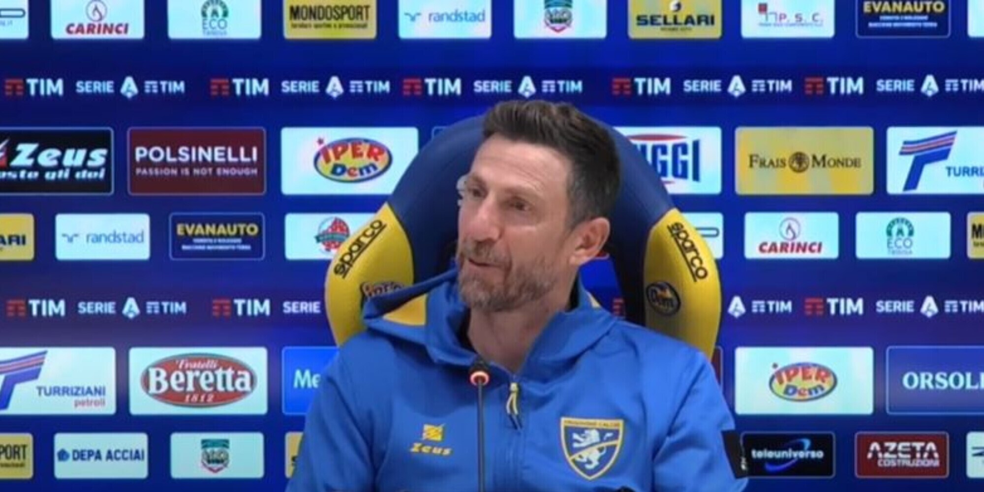 Di Francesco, l’allarme e la chiave alla Allegri: “Terzini? Ci metterò un…”