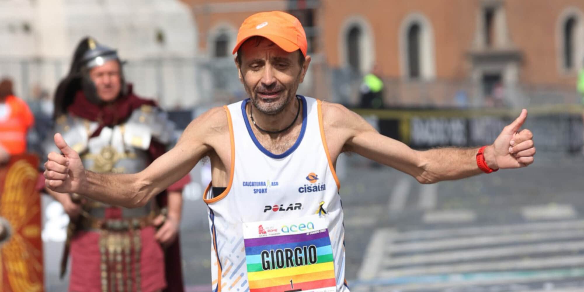Giorgio Calcaterra domenica a Roma per la 1^ Eco Maratona della Capitale