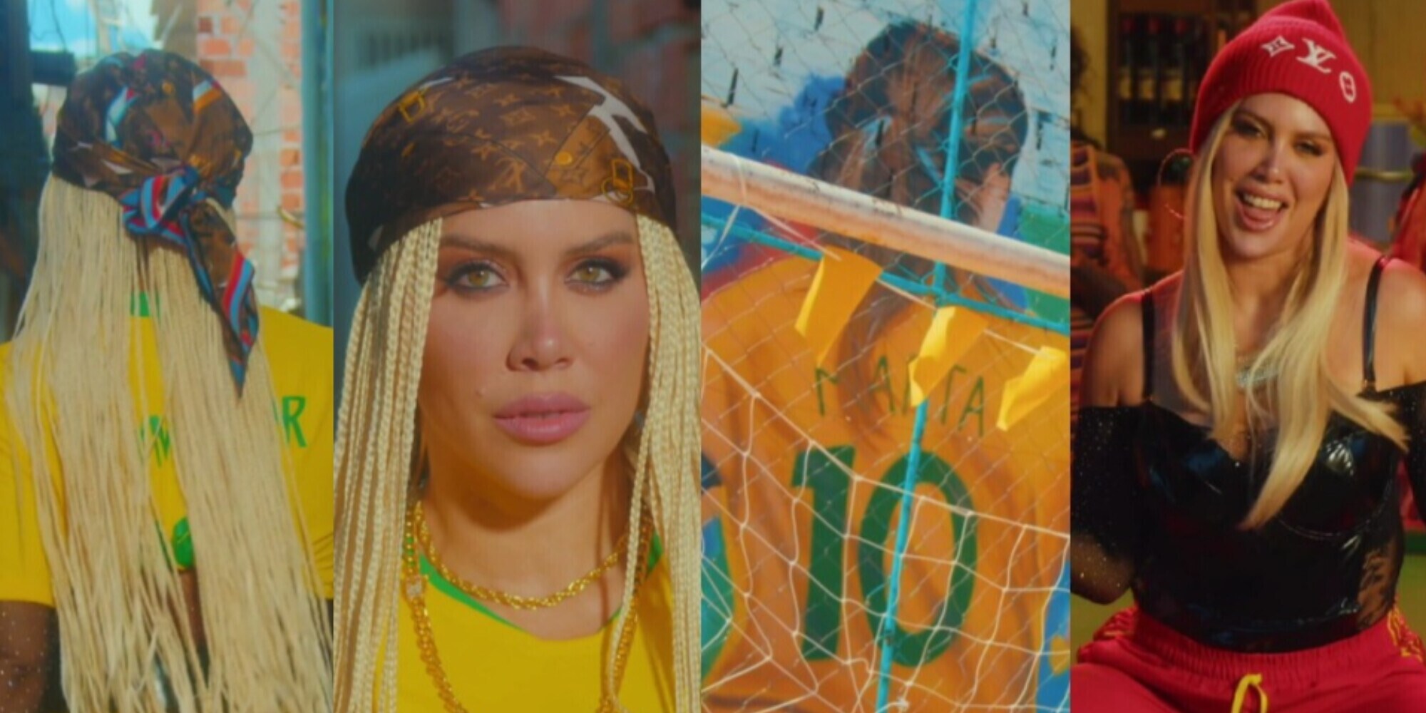 Wanda Nara, il video di "O bicho vai pegar": nuovo look e maglia Neymar