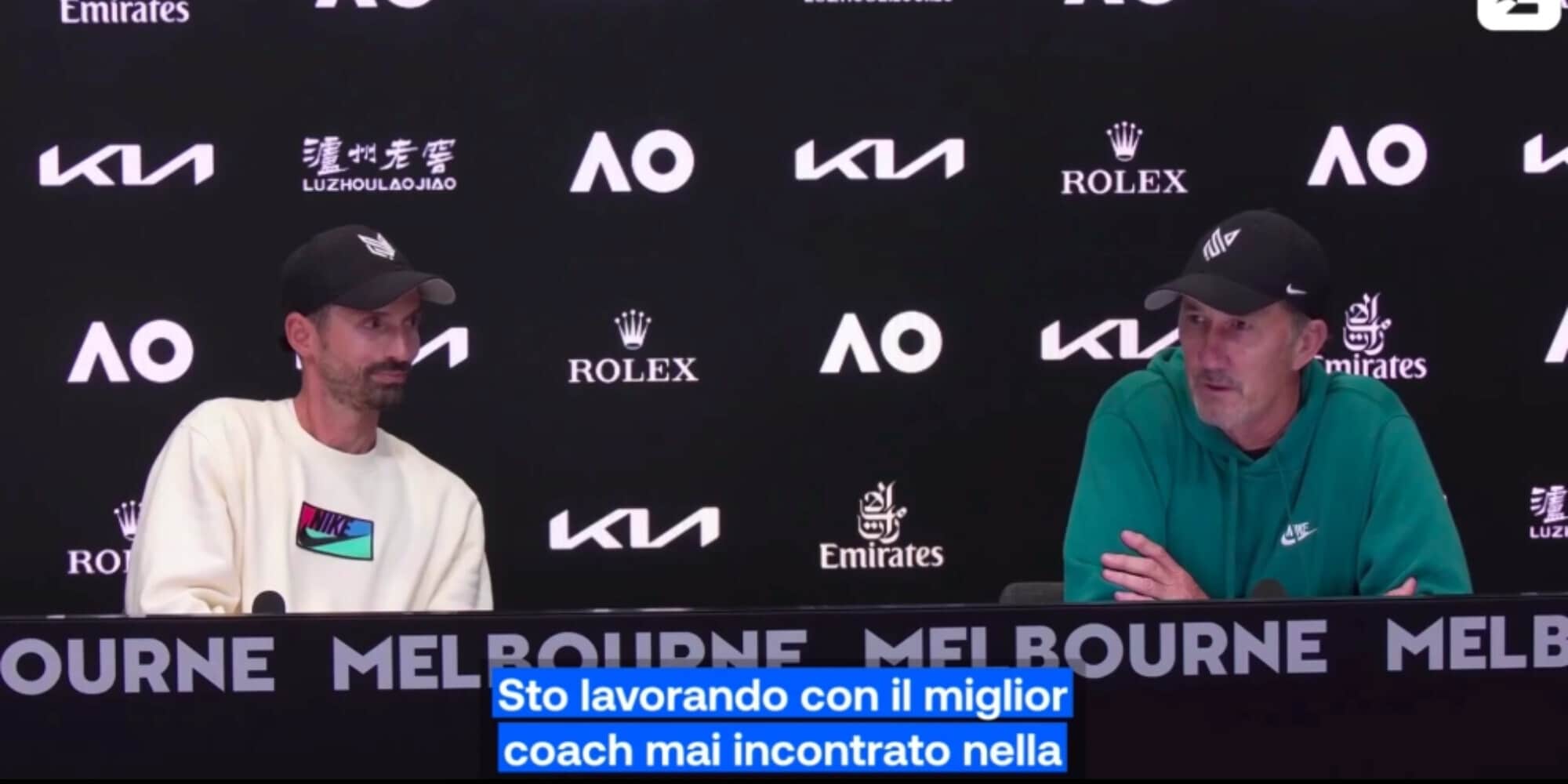 Trionfo Sinner, Cahill: “Mai lavorato con un coach come Vagnozzi, è il migliore"
