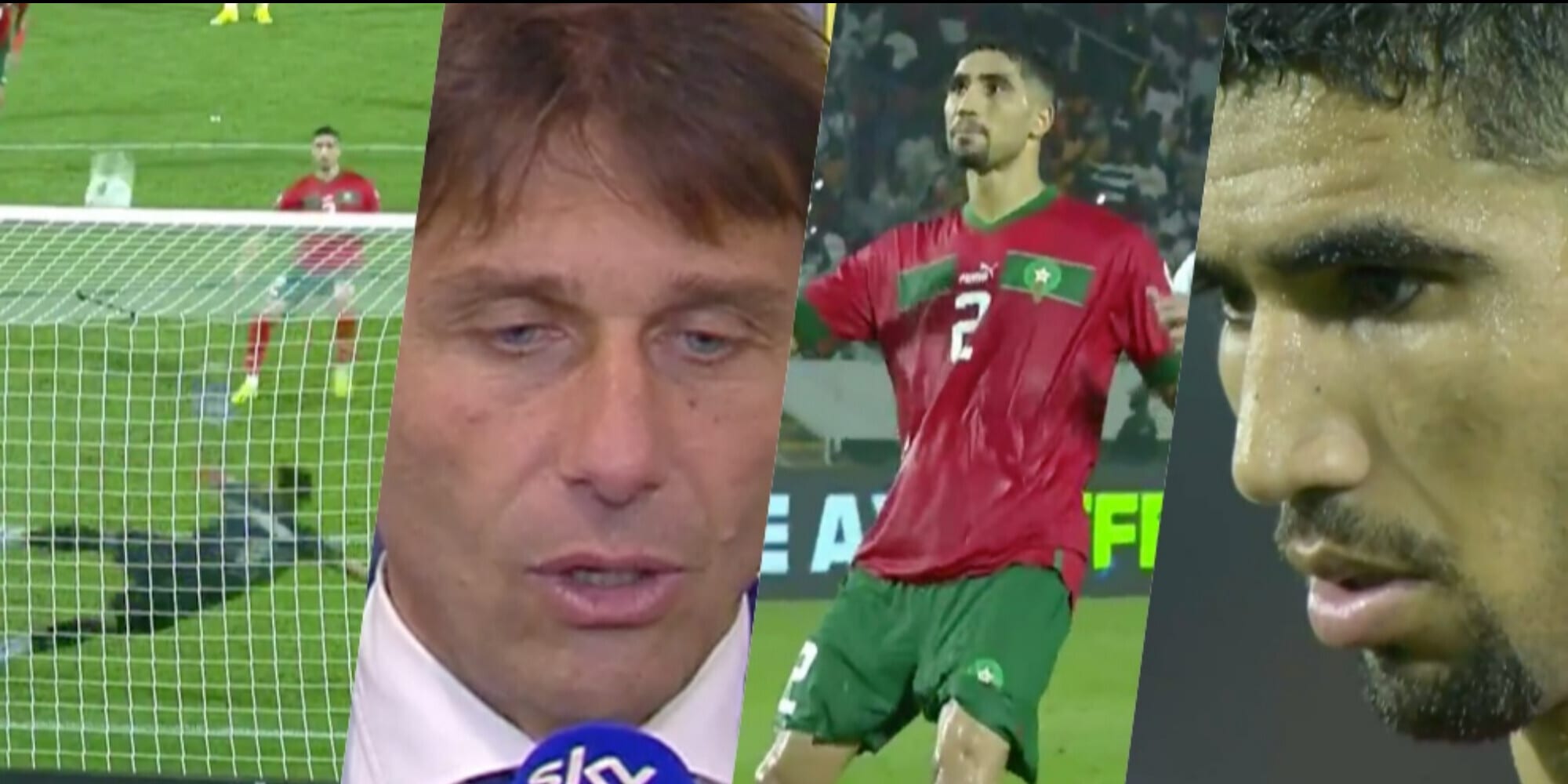 Hakimi, i rigori e il monito di Conte: il consiglio non ascoltato dal Marocco
