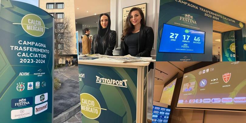 Calciomercato, il penultimo giorno di trattative direttamente dallo Sheraton di Milano