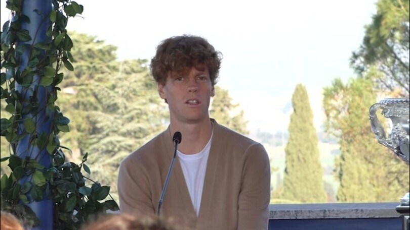 Sinner: "Ho fatto la scelta giusta scegliendo il tennis"