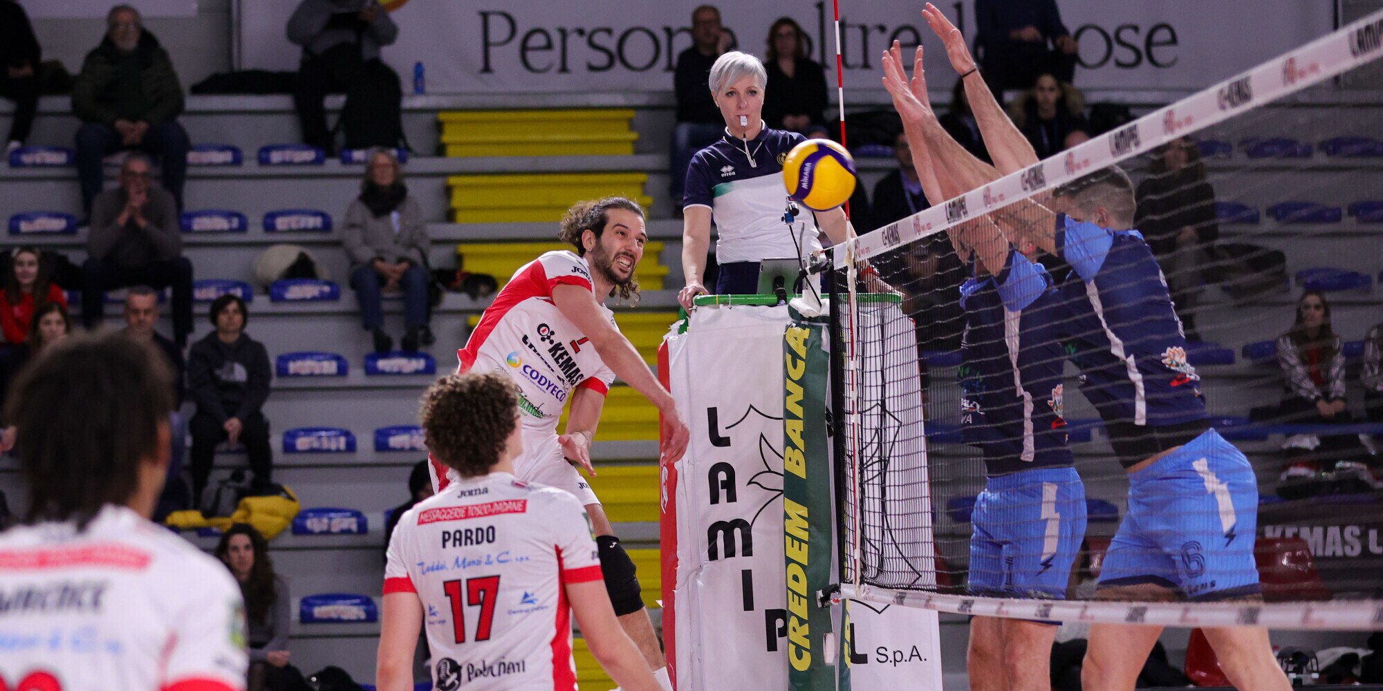 Aversa risorge a Santa Croce, vittoria in tre set